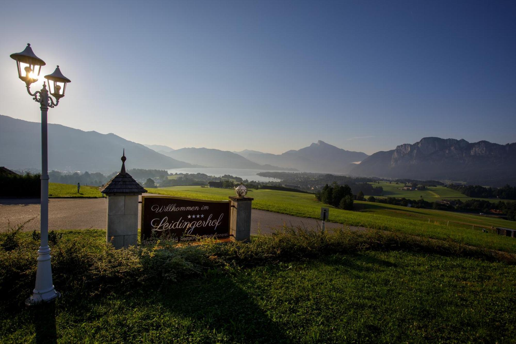 Panorama Hotel Gasthof Leidingerhof Mondsee Eksteriør bilde