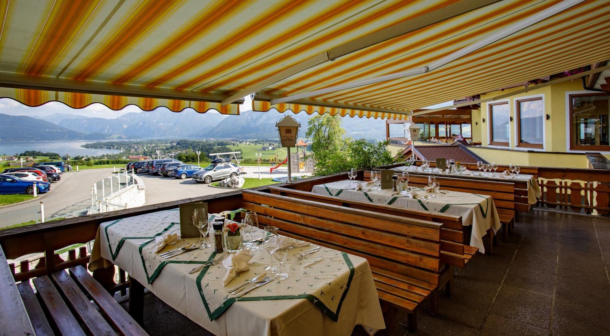 Panorama Hotel Gasthof Leidingerhof Mondsee Eksteriør bilde