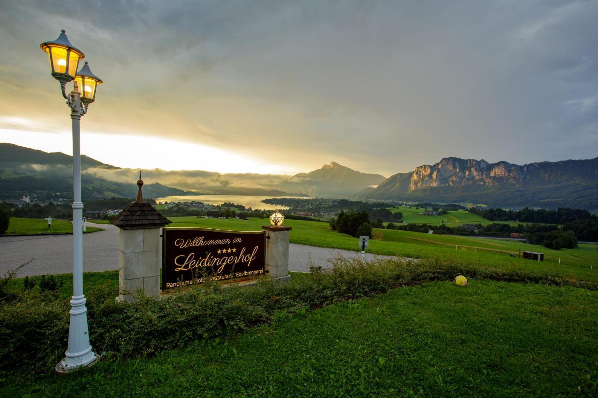 Panorama Hotel Gasthof Leidingerhof Mondsee Eksteriør bilde