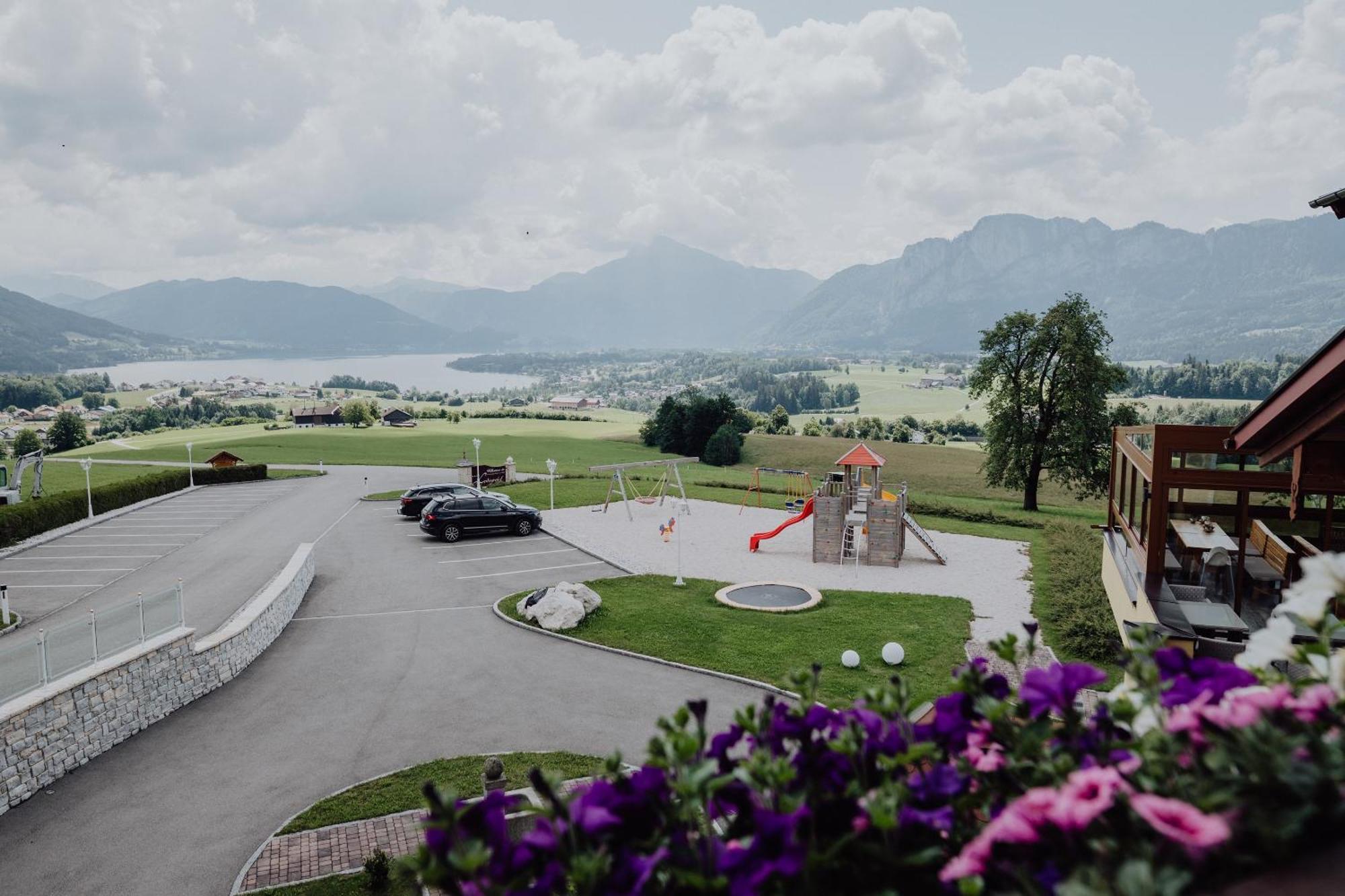 Panorama Hotel Gasthof Leidingerhof Mondsee Eksteriør bilde