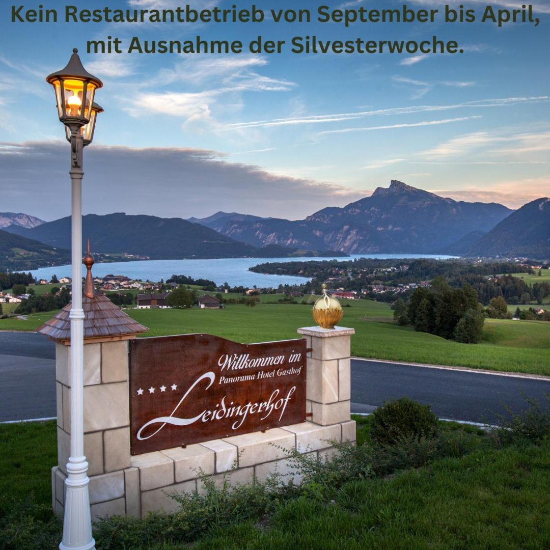 Panorama Hotel Gasthof Leidingerhof Mondsee Eksteriør bilde